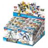 GUDI 8707 non  ĐẠI CHIẾN ROBOT BIẾN HÌNH 8 TRONG 1 bộ đồ chơi xếp lắp ráp ghép mô hình Power Rangers Super Sentai 5 Anh Em Siêu Nhân