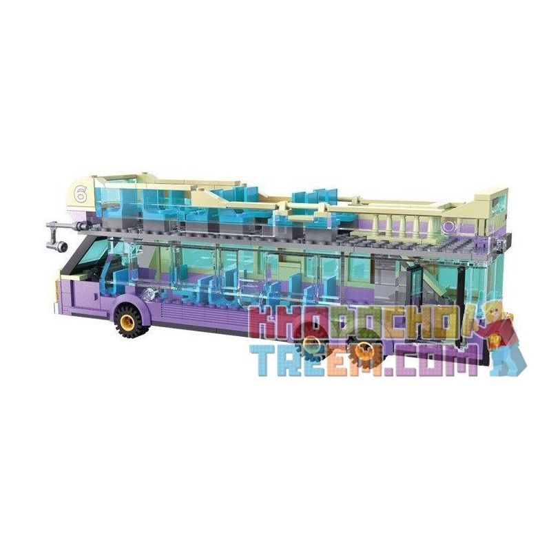 QMAN ENLIGHTEN KEEPPLEY 1123 non  XE BUÝT DU LỊCH 2 TẦNG bộ đồ chơi xếp lắp ráp ghép mô hình City SIGHTSEEING BUS Thành Phố 455 khối QMAN ENLIGHTEN KEEPPLEY 1123 non  XE BUÝT DU LỊCH 2 TẦNG bộ đồ chơi xếp lắp ráp ghép mô hình City SIGHTSEEING BUS Thành Phố 455 khối