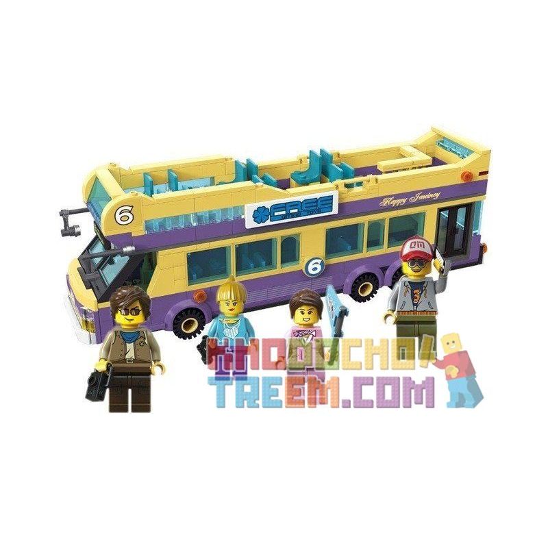 QMAN ENLIGHTEN KEEPPLEY 1123 non  XE BUÝT DU LỊCH 2 TẦNG bộ đồ chơi xếp lắp ráp ghép mô hình City SIGHTSEEING BUS Thành Phố 455 khối QMAN ENLIGHTEN KEEPPLEY 1123 non  XE BUÝT DU LỊCH 2 TẦNG bộ đồ chơi xếp lắp ráp ghép mô hình City SIGHTSEEING BUS Thành Phố 455 khối