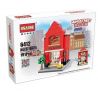 HSANHE 6412 Xếp hình kiểu  MINI MODULAR Pizza Restaurant Cửa Hàng Bánh Pizza 191 khối