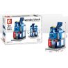 SEMBO SD6076 6076 SD6077 6077 SD6078 6078 SD6079 6079 non  BỘ 4 CỬA HÀNG THỜI TRANG GIẢI KHÁT DỤNG CỤ LÀM BẾP bộ đồ chơi xếp lắp ráp ghép mô hình Mini Modular SEMBO BLOCK D&G Đường Phố Thu Nhỏ 140 khối