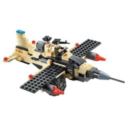 Enlighten 822 Qman 822 non  XE TẢI PHÓNG TÊN LỬA bộ đồ chơi xếp lắp ráp ghép mô hình Military Army COMBATZONES MISSILE CAR Quân Sự Bộ Đội 310 khối