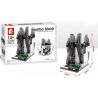 SEMBO SD6030 6030 SD6031 6031 601518 SD6032 6032 SD6033 6033 non  CHUỖI CỬA HÀNG ĐỒ TRANG SỨC BÁNH VÀ NHÀ SÁCH bộ đồ chơi xếp lắp ráp ghép mô hình Mini Modular SEMBO BLOCK DIOR HOLIDAY STREET CAKE SHOP BBQ BOOK STORE Đường Phố Thu Nhỏ 120 khối