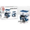 SEMBO SD6034 6034 SD6035 6035 SD6036 6036 SD6037 6037 non  CỬA HÀNG ĐỒ SƠ SINH THỜI TRANG CAO CẤP NƯỚC HOA QUÁN LẨU bộ đồ chơi xếp lắp ráp ghép mô hình Mini Modular SEMBO BLOCK Đường Phố Thu Nhỏ 154 khối