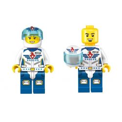 Enlighten 1125 Qman 1125 non  MÁY BAY BIỂU DIỄN bộ đồ chơi xếp lắp ráp ghép mô hình City Thành Phố 354 khối