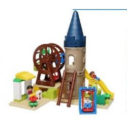 HYSTOYS HONGYUANSHENG AOLEDUOTOYS HG-1444 1444 HG1444 Xếp hình kiểu    Playground Set With Storage Khu Vui Chơi Thiên đường 52 khối HYSTOYS HONGYUANSHENG AOLEDUOTOYS HG-1444 1444 HG1444 Xếp hình kiểu    Playground Set With Storage Khu Vui Chơi Thiên đường 52 khối
