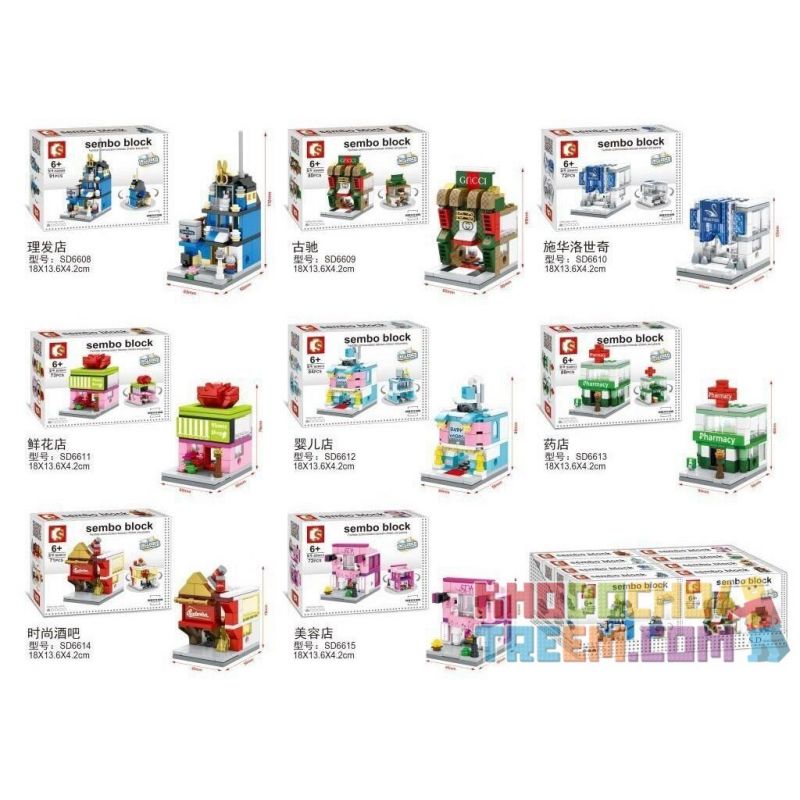 SEMBO WEKKI VIGGI SD6608 6608 SD6609 6609 SD6610 6610 SD6611 6611 SD6612 6612 SD6613 6613 SD6614 6614 SD6615 6615 non  TIỆM HỚT TÓC CỬA HÀNG TÚI GUCCI TRANG SỨC SWAROVSKI NGƯỜI BÁN HOA TRẺ EM ĐỒ Y TẾ THANH PHONG CÁCH LÀM ĐẸP bộ đồ chơi xếp lắp ráp ghép mô hình City SEMBO BLOCK BLOCK SPA Thành Phố 91 khối