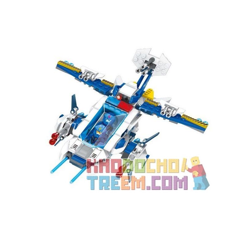 Enlighten 1617 Qman 1617 non  ĐUỔI BẮT CHỈ HUY NGƯỜI NGOÀI HÀNH TINH bộ đồ chơi xếp lắp ráp ghép mô hình Space Adventure SPACE ADVENTURE ARREST ALIEN COMMANDER Thám Hiểm Không Gian 704 khối