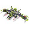 Enlighten 1617 Qman 1617 non  ĐUỔI BẮT CHỈ HUY NGƯỜI NGOÀI HÀNH TINH bộ đồ chơi xếp lắp ráp ghép mô hình Space Adventure SPACE ADVENTURE ARREST ALIEN COMMANDER Thám Hiểm Không Gian 704 khối