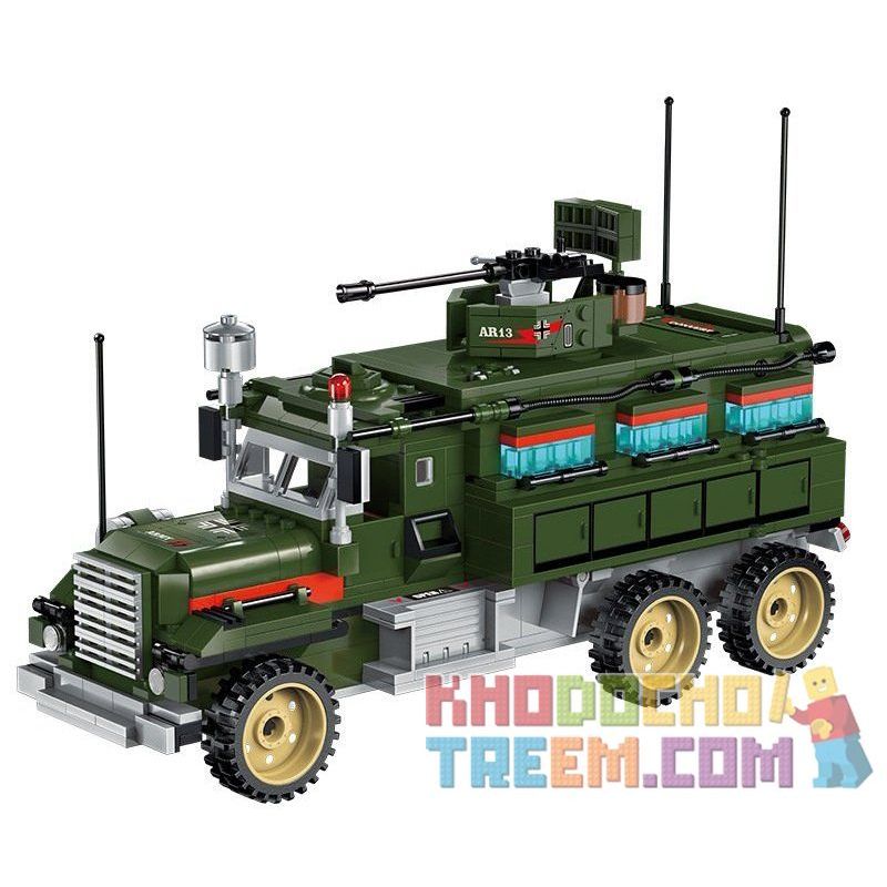 Enlighten 1713 Qman 1713 non  PHÒNG THỦ BẦU TRỜI bộ đồ chơi xếp lắp ráp ghép mô hình Tactical Espionage Action TACTICAL ESPIONAGE ACTION COMBAT ZONES FIRE Chiến Thuật Quân Sự 687 khối