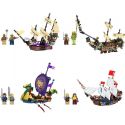 Kazi KY87025 87025 Xếp hình kiểu Lego THE CHRONICLES OF NARNIA The Voyage Of The Dawn Treader Hành Trình Trên Con Tàu Dawn Treader Của Lucy Và Edmund 745 khối