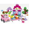 HUIMEI STAR CITY XING DOU CHENG HM065 Xếp hình kiểu    Pink Supermarket Siêu Thị Màu Hồng 95 khối