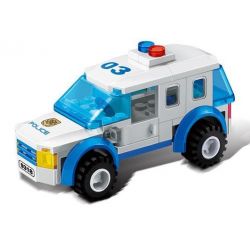 GUDI 9320 non  XE TÙ BINH CẢNH SÁT bộ đồ chơi xếp lắp ráp ghép mô hình City POLICE Thành Phố 870 khối GUDI 9320 non  XE TÙ BINH CẢNH SÁT bộ đồ chơi xếp lắp ráp ghép mô hình City POLICE Thành Phố 870 khối