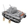 Kazi KY82009 82009 non  XE TĂNG ĐỨC CON BÁO 2 bộ đồ chơi xếp lắp ráp ghép mô hình Century Military CENTURY MILITARY PZKPFW-II Quân Đội Thế Kỷ 868 khối