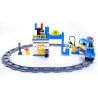 HUIMEI STAR CITY XING DOU CHENG HM325 Xếp hình kiểu    Puzzle Electric Building Blocks Police Trụ Sở điên Của Cảnh Sát 59 khối