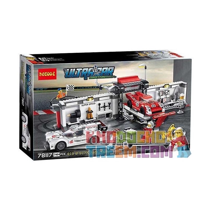 NOT Lego PORSCHE 919 HYBRID AND 917K PIT LANE 75876 JIAPIN TIANDI JP2101-1 2101-1 JISI 78117 SEMBO/WEKKI/VIGGI SY607017 607017 6767 SHENG YUAN/SY 6772C SY6767 6767 WANGAO 7016 xếp lắp ráp ghép mô hình XE ĐUA PORSCHE 919 HYBRID VÀ 917K PIT LANE Speed Champions Racing Cars Đua Xe Công Thức 732 khối