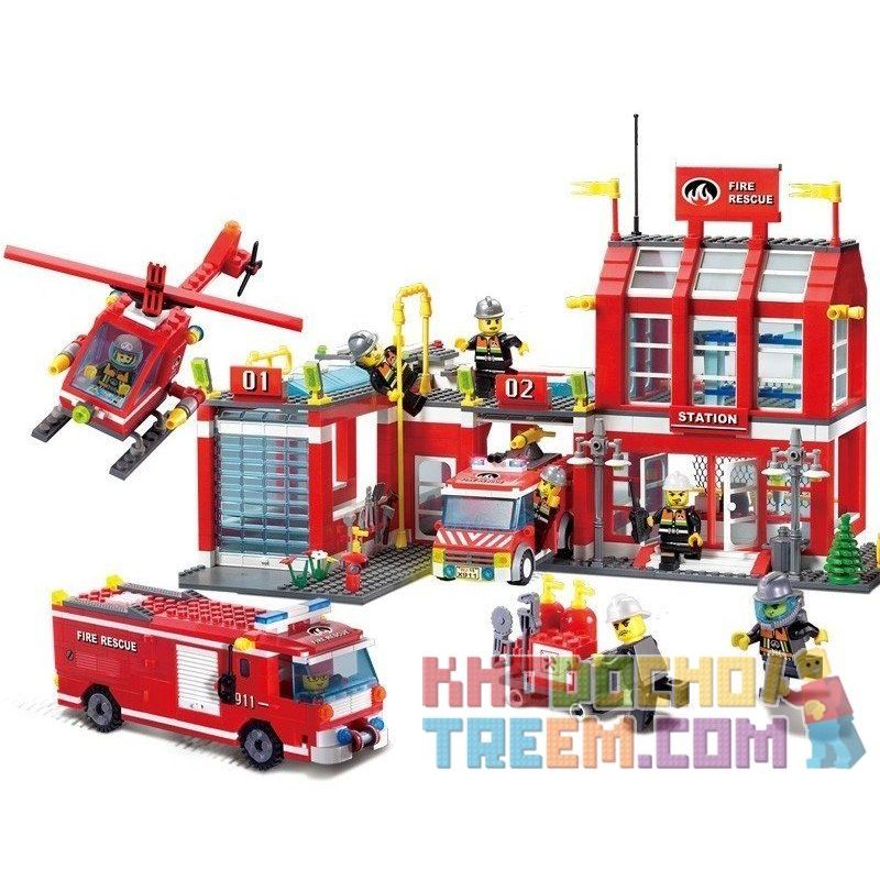 QMAN ENLIGHTEN KEEPPLEY 911 non  TRỤ SỞ CỨU HỎA VỚI TRỰC THĂNG VÀ XE THANG PHUN NƯỚC bộ đồ chơi xếp lắp ráp ghép mô hình City FIRE RESCUE CONTROL REGIONAL BUREAU Thành Phố 970 khối QMAN ENLIGHTEN KEEPPLEY 911 non  TRỤ SỞ CỨU HỎA VỚI TRỰC THĂNG VÀ XE THANG PHUN NƯỚC bộ đồ chơi xếp lắp ráp ghép mô hình City FIRE RESCUE CONTROL REGIONAL BUREAU Thành Phố 970 khối