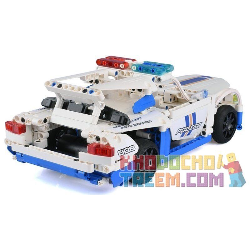 DOUBLEE CADA C51006 51006 C51006D 51006D non  XE CẢNH SÁT bộ đồ chơi xếp lắp ráp ghép mô hình  GT POLICE CAR Kỹ Thuật Công Nghệ Cao Mô Hình Phương Tiện 430 khối