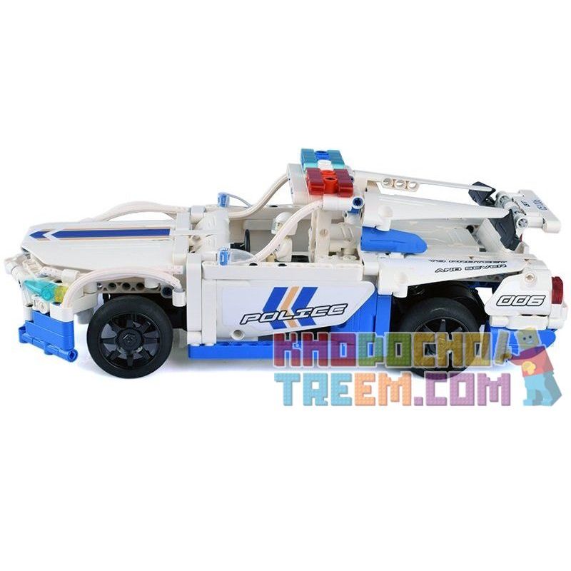 DOUBLEE CADA C51006 51006 C51006D 51006D non  XE CẢNH SÁT bộ đồ chơi xếp lắp ráp ghép mô hình  GT POLICE CAR Kỹ Thuật Công Nghệ Cao Mô Hình Phương Tiện 430 khối