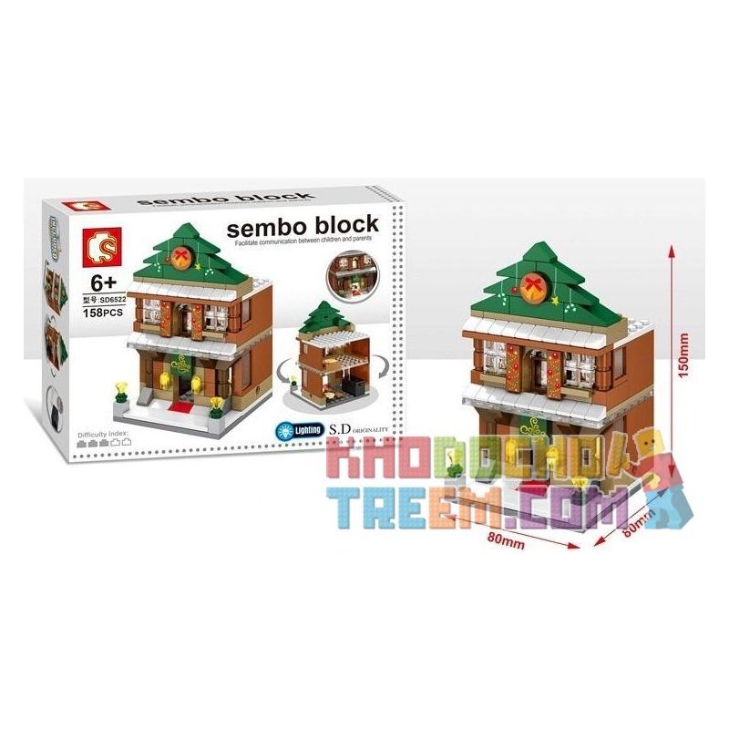 SEMBO WEKKI VIGGI SD6520 6520 SD6521 6521 SD6522 6522 SD6523 6523 non  TÒA THỊ CHÍNH ĐỎ CHẾ ĐỘ XEM PHỐ THU NHỎ PORSCHE QUÁN CÀ PHÊ MÙA ĐÔNG BẢO TÀNG KHOA HỌC bộ đồ chơi xếp lắp ráp ghép mô hình Mini Modular SEMBO BLOCK THE TOWN HALL Đường Phố Thu Nhỏ 161 khối