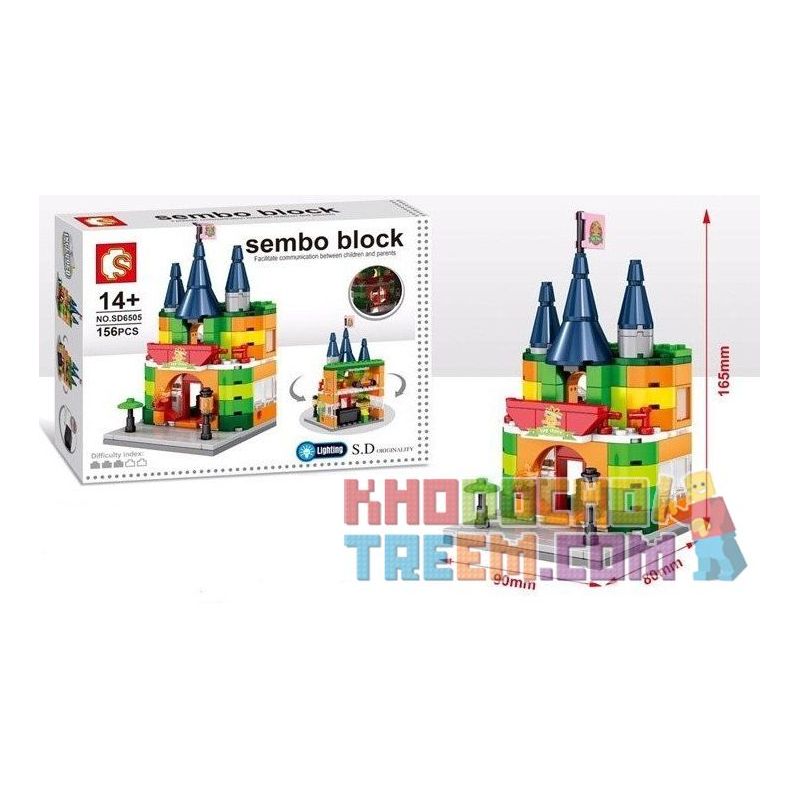 SEMBO WEKKI VIGGI SD6504 6504 SD6505 6505 SD6506 6506 SD6507 6507 non  CỬA HÀNG TRANG SỨC ĐỒ CHƠI LÀM ĐẸP THÚ CƯNG bộ đồ chơi xếp lắp ráp ghép mô hình Mini Modular SEMBO BLOCK BLOCK SPA Đường Phố Thu Nhỏ 186 khối
