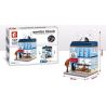 SEMBO WEKKI VIGGI SD6504 6504 SD6505 6505 SD6506 6506 SD6507 6507 non  CỬA HÀNG TRANG SỨC ĐỒ CHƠI LÀM ĐẸP THÚ CƯNG bộ đồ chơi xếp lắp ráp ghép mô hình Mini Modular SEMBO BLOCK BLOCK SPA Đường Phố Thu Nhỏ 186 khối