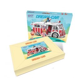 XINGBAO XB-08004 08004 XB08004 non  XE BÁN KEM LƯU ĐỘNG bộ đồ chơi xếp lắp ráp ghép mô hình Creator 冰淇凌车 Sáng Tạo 1000 khối