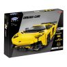 XINGBAO XB-03008 03008 XB03008 non  SIÊU XE Ô TÔ bộ đồ chơi xếp lắp ráp ghép mô hình Creator YELLOW LIGHTNING Sáng Tạo 834 khối