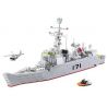 Kazi KY84029 84029 non  TÀU KHU TRỤC CHUYÊN TRỊ SÂN BAY bộ đồ chơi xếp lắp ráp ghép mô hình Field Army FIELD ARMY ANTIAIRCRAFT MISSILE DESTROYER Chiến Trường 897 khối