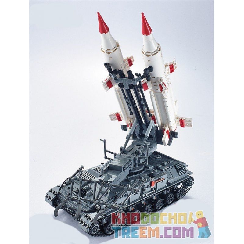 XINGBAO XB-06007 06007 XB06007 non  TÊN LỬA SA-4 GANEF bộ đồ chơi xếp lắp ráp ghép mô hình Creator SA-4 GANEF 导弹坦克 Sáng Tạo 1469 khối XINGBAO XB-06007 06007 XB06007 non  TÊN LỬA SA-4 GANEF bộ đồ chơi xếp lắp ráp ghép mô hình Creator SA-4 GANEF 导弹坦克 Sáng Tạo 1469 khối