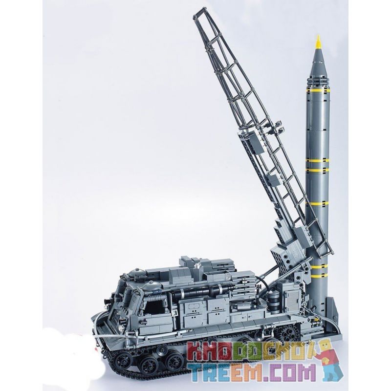 XINGBAO XB-06005 06005 XB06005 non  TÊN LỬA 8U218 TEL 8K11 bộ đồ chơi xếp lắp ráp ghép mô hình Creator Sáng Tạo 1750 khối