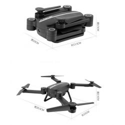 Jie Star SkyHunter X8 Black drone quadcopter có camera  + 2 pin + kính VR