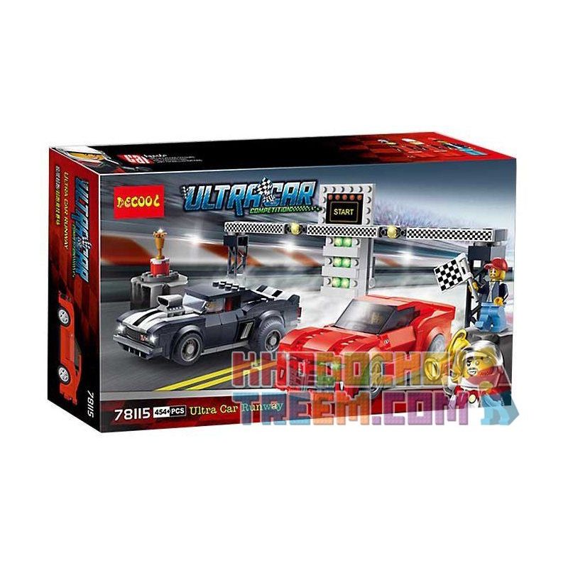 NOT Lego Speed Champions 75874 Chevrolet Camaro Drag Race Chevrolet Camaro  Race Car , Decool 78115 Jisi