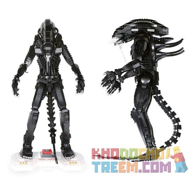 XINGBAO XB-04001 04001 XB04001 Xếp hình kiểu Lego CREATOR ALIENS Shaped Quái Vật Ngoài Hành Tinh 2020 khối XINGBAO XB-04001 04001 XB04001 Xếp hình kiểu Lego CREATOR ALIENS Shaped Quái Vật Ngoài Hành Tinh 2020 khối