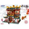 XINGBAO XB-01004 01004 XB01004 non  VÕ ĐƯỜNG bộ đồ chơi xếp lắp ráp ghép mô hình Chinatown CHINA TOWN MARTIAL SCHOOLS Khu Phố Tàu 2882 khối
