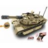 QIHUI 9801 non  XE TĂNG M1A2 bộ đồ chơi xếp lắp ráp ghép mô hình  Kỹ Thuật Công Nghệ Cao Mô Hình Phương Tiện 1276 khối