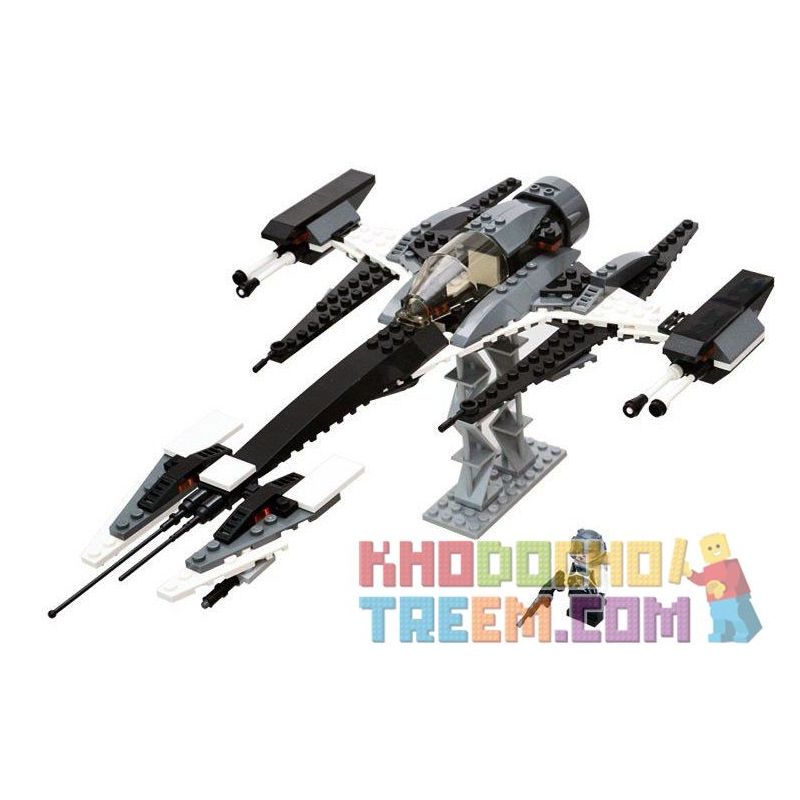 Gudi 8612 Xếp hình kiểu LEGO Star wars The Phantom X Fighter Phi Thuyền Siêu Tốc 1 Người Lái 184 khối Gudi 8612 Xếp hình kiểu LEGO Star wars The Phantom X Fighter Phi Thuyền Siêu Tốc 1 Người Lái 184 khối