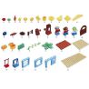 HYSTOYS HONGYUANSHENG AOLEDUOTOYS HG-1423 1423 HG1423 Xếp hình kiểu    Family House Nhà Bà Ngoại 53 khối