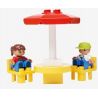 HYSTOYS HONGYUANSHENG AOLEDUOTOYS HG-1420 1420 HG1420 Xếp hình kiểu    Family House Nhà Bà Nội 42 khối