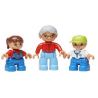 HYSTOYS HONGYUANSHENG AOLEDUOTOYS HG-1420 1420 HG1420 Xếp hình kiểu    Family House Nhà Bà Nội 42 khối