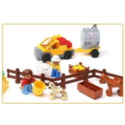 HYSTOYS HONGYUANSHENG AOLEDUOTOYS GM-5001 5001 GM5001 HG-1268 1268 HG1268 Xếp hình kiểu    Big Farm Nông Trại Nhỏ gồm 2 hộp nhỏ 76 khối HYSTOYS HONGYUANSHENG AOLEDUOTOYS GM-5001 5001 GM5001 HG-1268 1268 HG1268 Xếp hình kiểu    Big Farm Nông Trại Nhỏ gồm 2 hộp nhỏ 76 khối