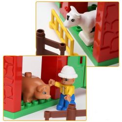 HYSTOYS HONGYUANSHENG AOLEDUOTOYS GM-5001 5001 GM5001 HG-1268 1268 HG1268 Xếp hình kiểu    Big Farm Nông Trại Nhỏ gồm 2 hộp nhỏ 76 khối HYSTOYS HONGYUANSHENG AOLEDUOTOYS GM-5001 5001 GM5001 HG-1268 1268 HG1268 Xếp hình kiểu    Big Farm Nông Trại Nhỏ gồm 2 hộp nhỏ 76 khối