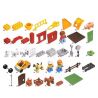 HYSTOYS HONGYUANSHENG AOLEDUOTOYS GM-5001 5001 GM5001 HG-1268 1268 HG1268 Xếp hình kiểu    Big Farm Nông Trại Nhỏ gồm 2 hộp nhỏ 76 khối