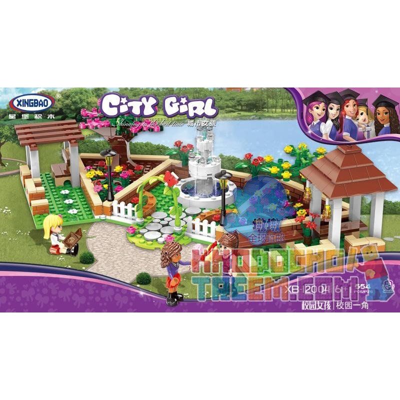 XINGBAO XB-12004 12004 XB12004 non  THÀNH PHỐ CÔ GÁI bộ đồ chơi xếp lắp ráp ghép mô hình City Girl CITYGIRL FLOWER CORNER Thành Phố Con Gái 554 khối XINGBAO XB-12004 12004 XB12004 non  THÀNH PHỐ CÔ GÁI bộ đồ chơi xếp lắp ráp ghép mô hình City Girl CITYGIRL FLOWER CORNER Thành Phố Con Gái 554 khối