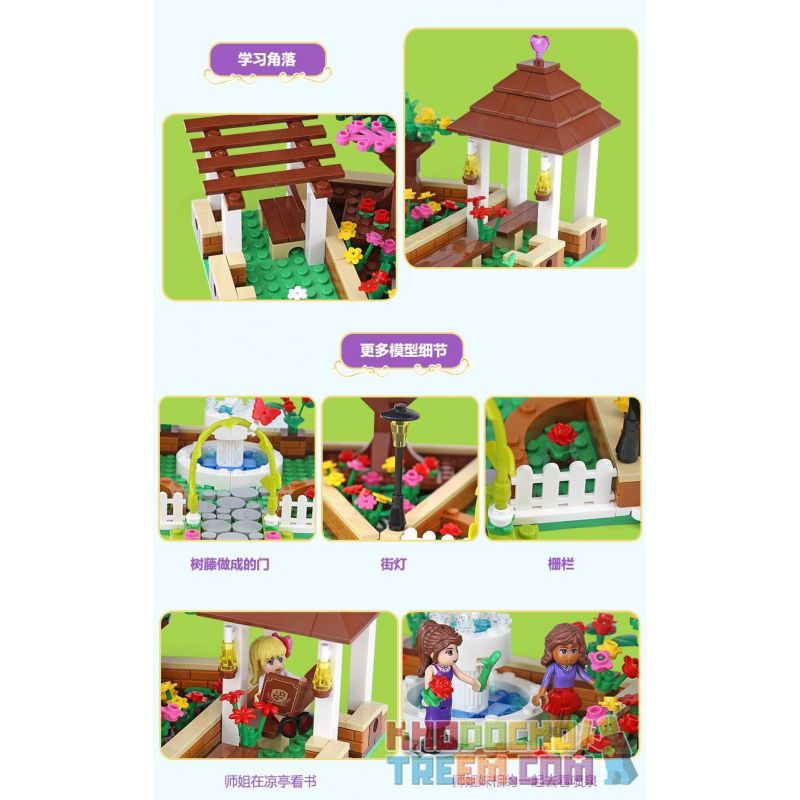 XINGBAO XB-12004 12004 XB12004 non  THÀNH PHỐ CÔ GÁI bộ đồ chơi xếp lắp ráp ghép mô hình City Girl CITYGIRL FLOWER CORNER Thành Phố Con Gái 554 khối XINGBAO XB-12004 12004 XB12004 non  THÀNH PHỐ CÔ GÁI bộ đồ chơi xếp lắp ráp ghép mô hình City Girl CITYGIRL FLOWER CORNER Thành Phố Con Gái 554 khối