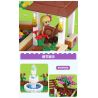 XINGBAO XB-12004 12004 XB12004 non  THÀNH PHỐ CÔ GÁI bộ đồ chơi xếp lắp ráp ghép mô hình City Girl CITYGIRL FLOWER CORNER Thành Phố Con Gái 554 khối