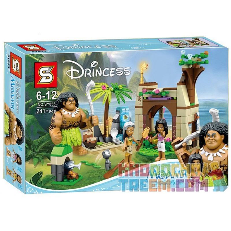 NOT Lego Disney Princess 41149 Moanas Island Adventure , Bela 10662 ...