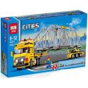 NOT Lego HEAVY LOADER 7900 LEPIN 02041 xếp lắp ráp ghép mô hình XE TẢI NẶNG MÀU VÀNG MÁY XÚC HẠNG City Thành Phố 347 khối