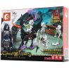 SEMBO SD3051 3051 Xếp hình kiểu  CHRONICLES OF THE GHOSTLY TRIBE Ghost Tribal Series Tuyển Tập Bộ Lạc Ma Quái 283 khối
