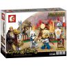 SEMBO SD3051 3051 Xếp hình kiểu  CHRONICLES OF THE GHOSTLY TRIBE Ghost Tribal Series Tuyển Tập Bộ Lạc Ma Quái 283 khối